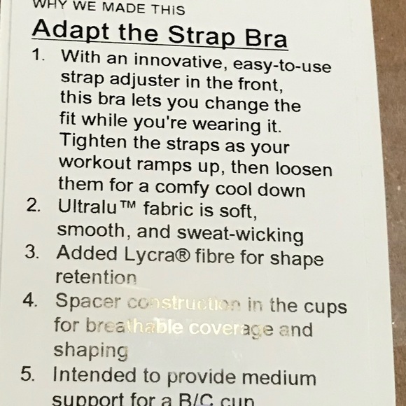Lululemon Adapt the Strap Sports Bra - Picture 6 of 6